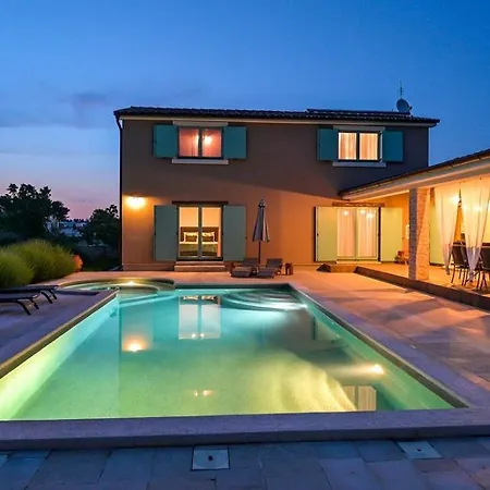 Desire For 10 People In Istria With Private 53 M2 Pool And Pet Friendly Villa Juršići